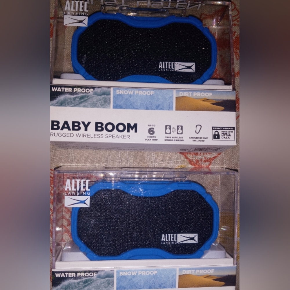 Baby boom altec speakers